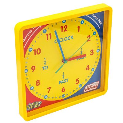 XWhat's The Time Classroom Clock Educational Toy Image 3