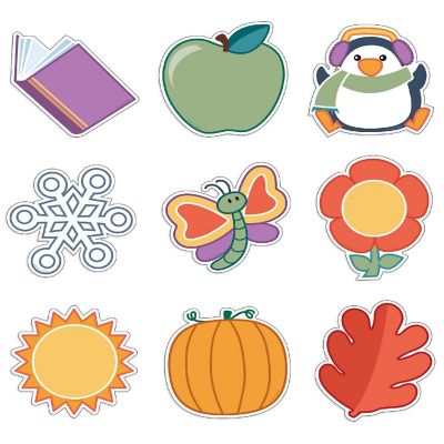 Year-Round Seasonal Mega Pack Cutouts Image 1