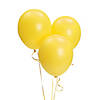 Yellow 9" Latex Balloons - 24 Pc. Image 1