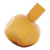 Yellow Abstract Vase 5.25X6X6" Image 1