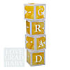 Yellow Balloon Block Boxes Kit - 87 Pc. Image 1