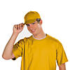 Yellow Baseball Caps - 12 Pc. Image 1