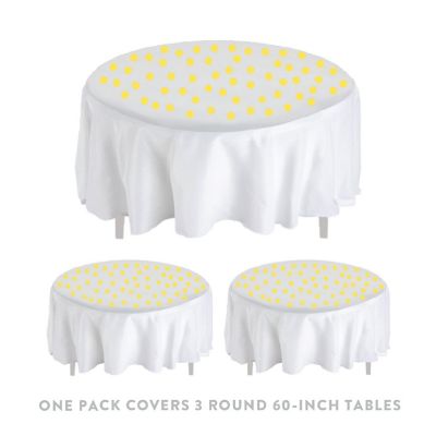 Yellow Confetti 180-Pack Image 3