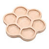Yellow Door Natural Flower Tactile Sorting Tray, 6-Section Image 1