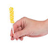 Yellow Mini Twisty Lollipops - 24 Pc. Image 1