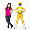 Yellow Power Ranger Life-Size&#160;Cardboard&#160;Cutout Stand-Up Image 1