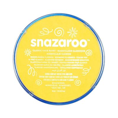 Yellow Snazaroo Face Paint Costume Accessory Image 1