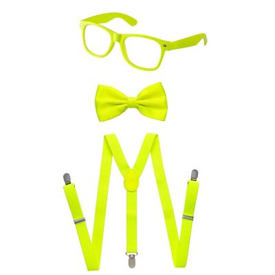 Yellow Suspenders, Bowtie, Sunglasses Image 1