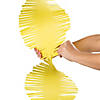 Yellow XL Fringe Streamer Image 1
