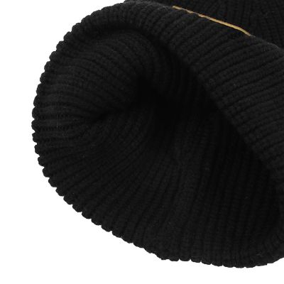 Yellowstone Dutton Ranch Black Tall Cuff Beanie Image 2