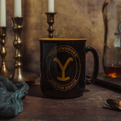 Yellowstone Dutton Ranch Ceramic Camper Mug  Holds 20 Ounces Image 2