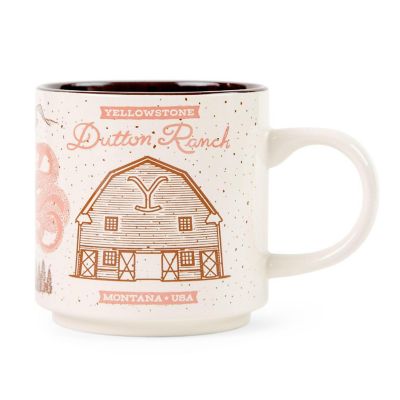 Yellowstone Dutton Ranch Ceramic Mug  Holds 13 Ounces Image 1