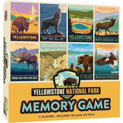Yellowstone National Park Memory Game Image 1
