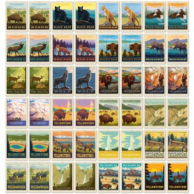 Yellowstone National Park Memory Game Image 2