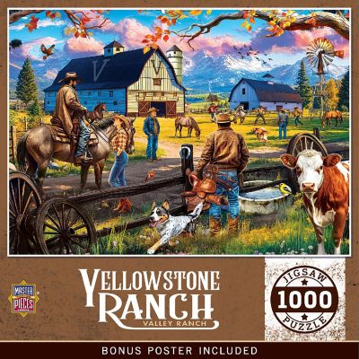Yellowstone Ranch - Valley Ranch 1000 Piece Jigsaw Puzzle Image 1