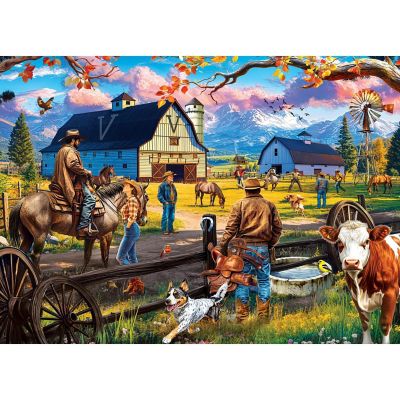 Yellowstone Ranch - Valley Ranch 1000 Piece Jigsaw Puzzle Image 2