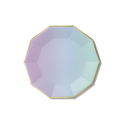 Yes Way, Ombre Large Plates (10 per pack) Image 1