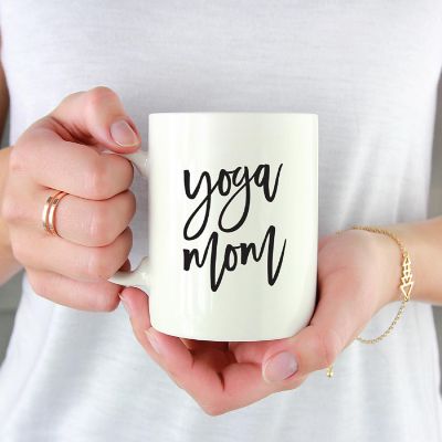 Yoga Mom Ceramic Mug Image 1