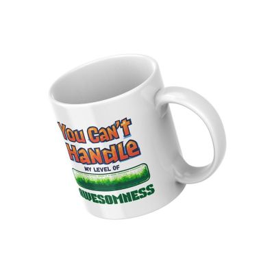 You Can_t Handle My Level of Awesomeness Mug by Dancing Littles Jungle Image 1