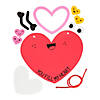 You Fill My Heart Valentine Craft Kit - Makes 12 Image 1