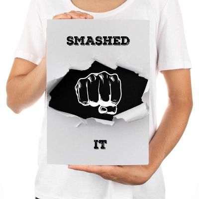 You Smashed It Congrats 8.5x11IN Image 1