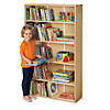 Young Time Tall Adjustable Shelf Bookcase Image 1