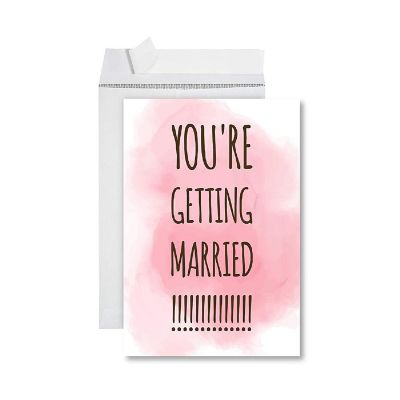 You're Getting Married Card 8.5x11IN Image 1