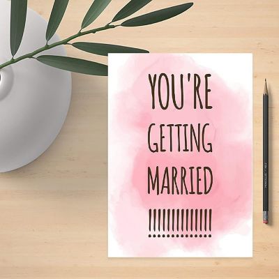 You're Getting Married Card 8.5x11IN Image 2