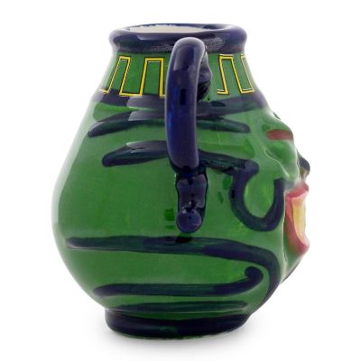 Yu-Gi-Oh! Pot Of Greed Sculpted Ceramic Mini Mug  Holds 2 Ounces Image 2