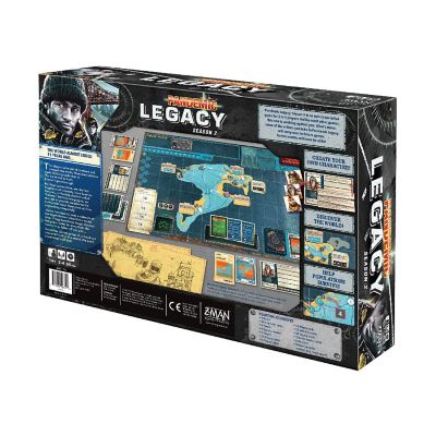 Z-Man Games Pandemic: Legacy Season 2 - Black Edition Image 1