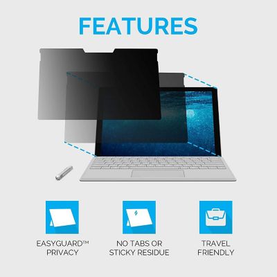Zbrands EasyGuard Surface Pro Privacy Screen Anti-Glare Adhesive Filter Image 1