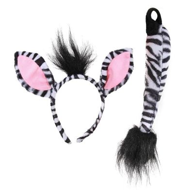 Zebra Adult Costume Accessory Kit Image 1
