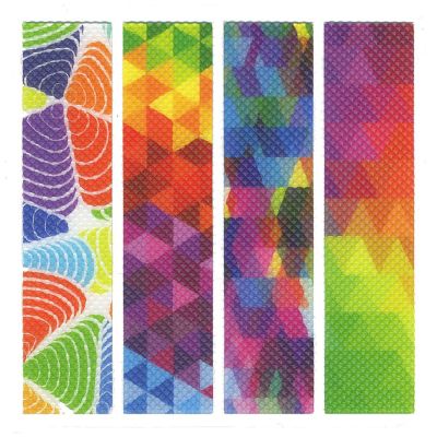 Zen Strips Sensory Strips 4/Pkg-Bumpy Brights Image 1