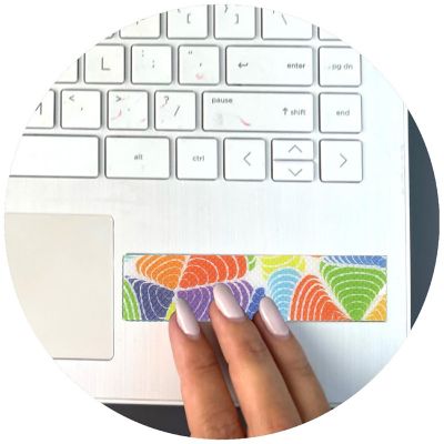 Zen Strips Sensory Strips 4/Pkg-Bumpy Brights Image 3