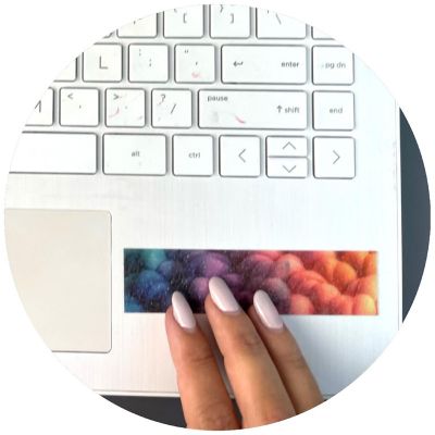 Zen Strips Sensory Strips 4/Pkg-Sand Gradient Image 3