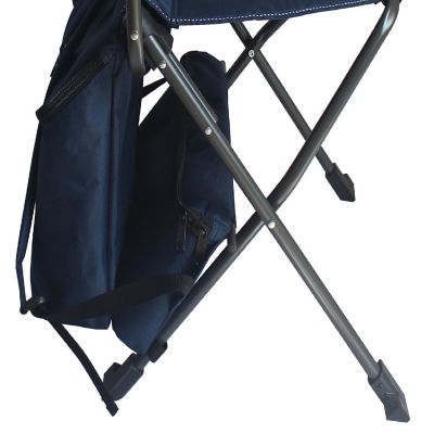 Zenithen Limited Folding Backpack Chair, Dark Blue Image 1