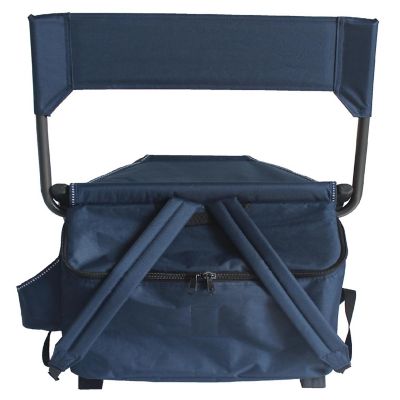 Zenithen Limited Folding Backpack Chair, Dark Blue Image 2