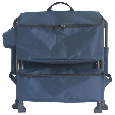 Zenithen Limited Folding Backpack Chair, Dark Blue Image 3