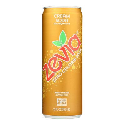 Zevia - Soda Cream Soda - Case of 12-12 FZ Image 1