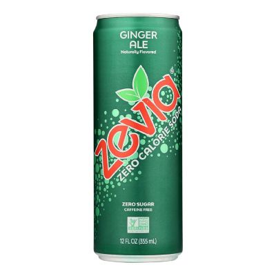 Zevia - Soda Ginger Ale - Case of 12-12 FZ Image 1