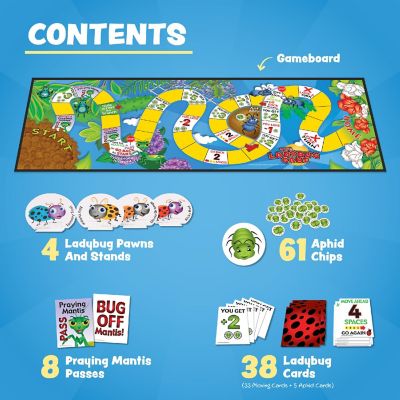 Zobmondo Ladybug BoardGame for Ages 3+ Image 2