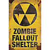 Zombie Fallout Shelter Sign Image 1