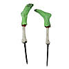 Zombie Feet Yard Stakes Halloween Decorations Image 1
