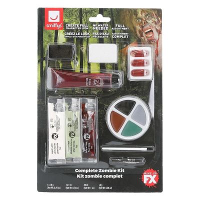 Zombie Latex Make-up Kit Costume Accessory Image 1