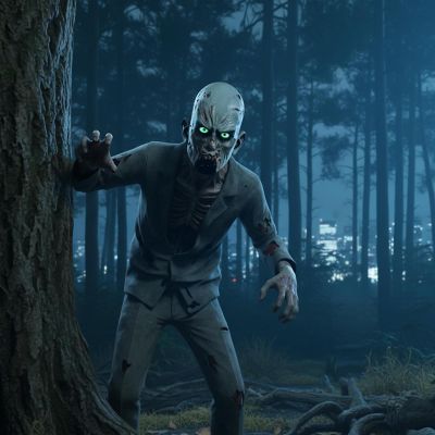 Zombie Missing Jaw Fx Transfer Costume Accessory Image 3