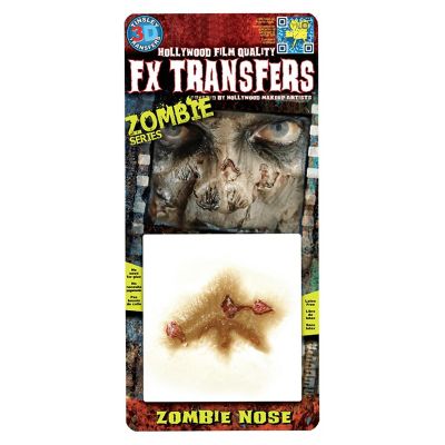 Zombie Nose Fx Transfer Costume Accessory Image 1