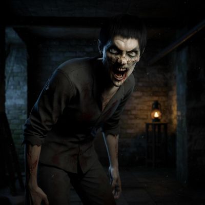 Zombie Nose Fx Transfer Costume Accessory Image 3