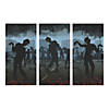 Zombies Backdrop Halloween Decoration - 3 Pc. Image 1