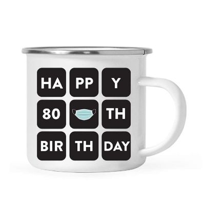 Zoom 80th Birthday 11oz Campfire Mug Image 1