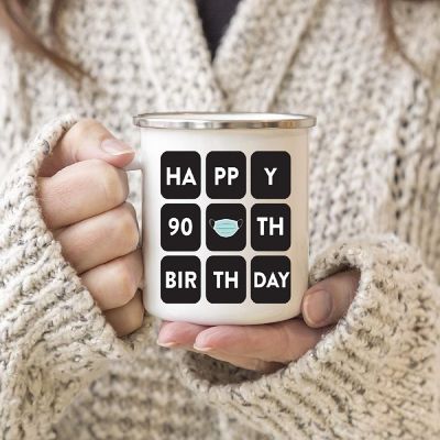 Zoom 90th Birthday 11oz Campfire Mug Image 2
